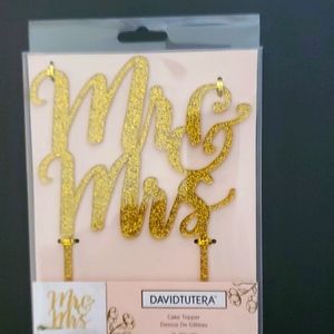 David Tutera Cake Topper